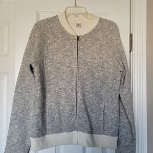 Homage zip up sweatshirt jacket